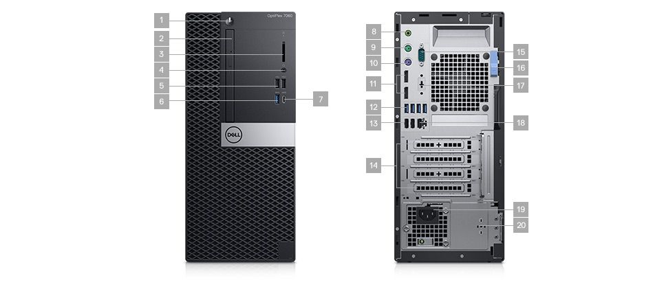 OptiPlex 7060微塔式机和小型机（jī）